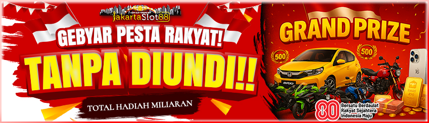 BONUS EVENT BULANAN - TANPA DI UNDI
