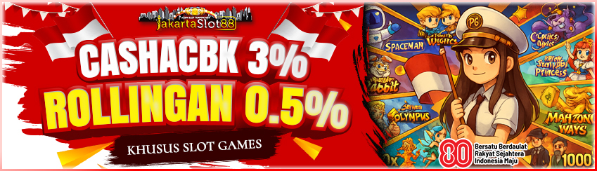 BONUS CASHBACK & ROLLINGAN SLOT