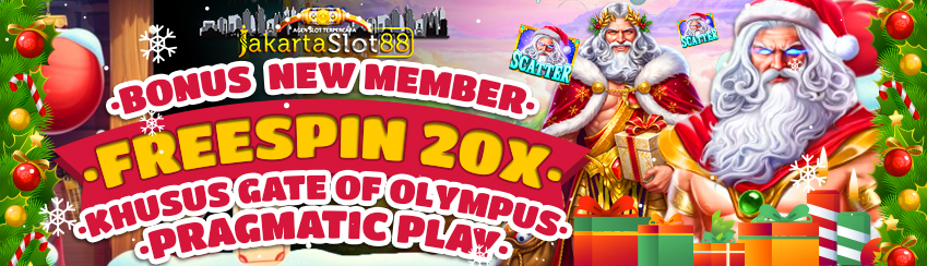 BONUS KHUSUS MEMBER BARU FREESPIN 20X GRATIS