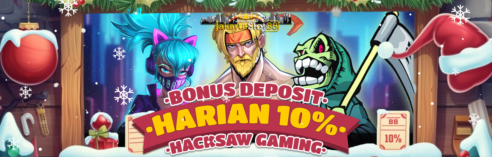 BONUS HARIAN DEPOSIT 10%